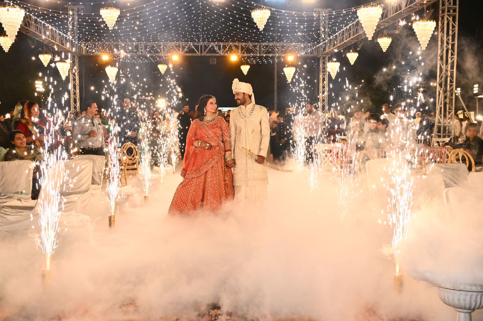 Sangeet celebration at Unwind Resort